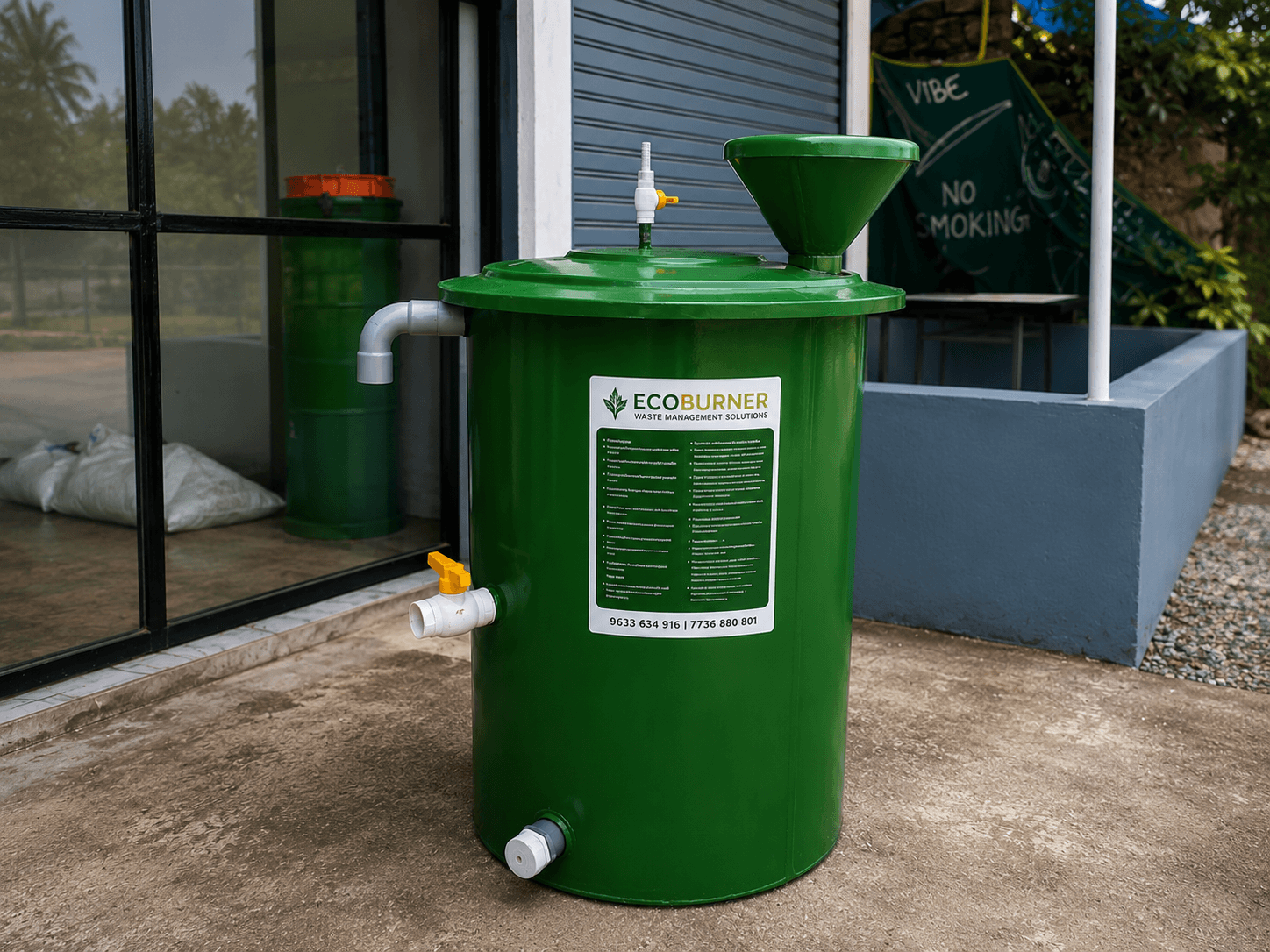 FRP Biogas Plant